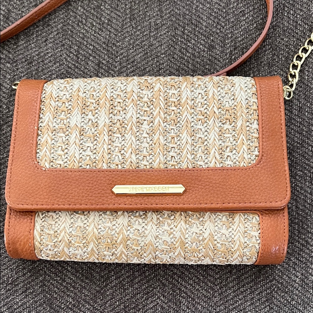 Steve Madden Natural Crossbody